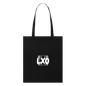 LXO Tote Bag-BLACK & WHITE - black